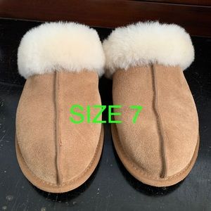 Ugg Scuffette II, Size 7, Chestnut